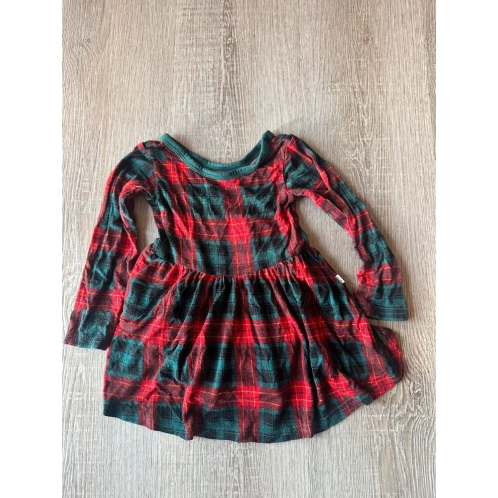 Little Sleepies 18/24M Longsleeve Plaid Dress